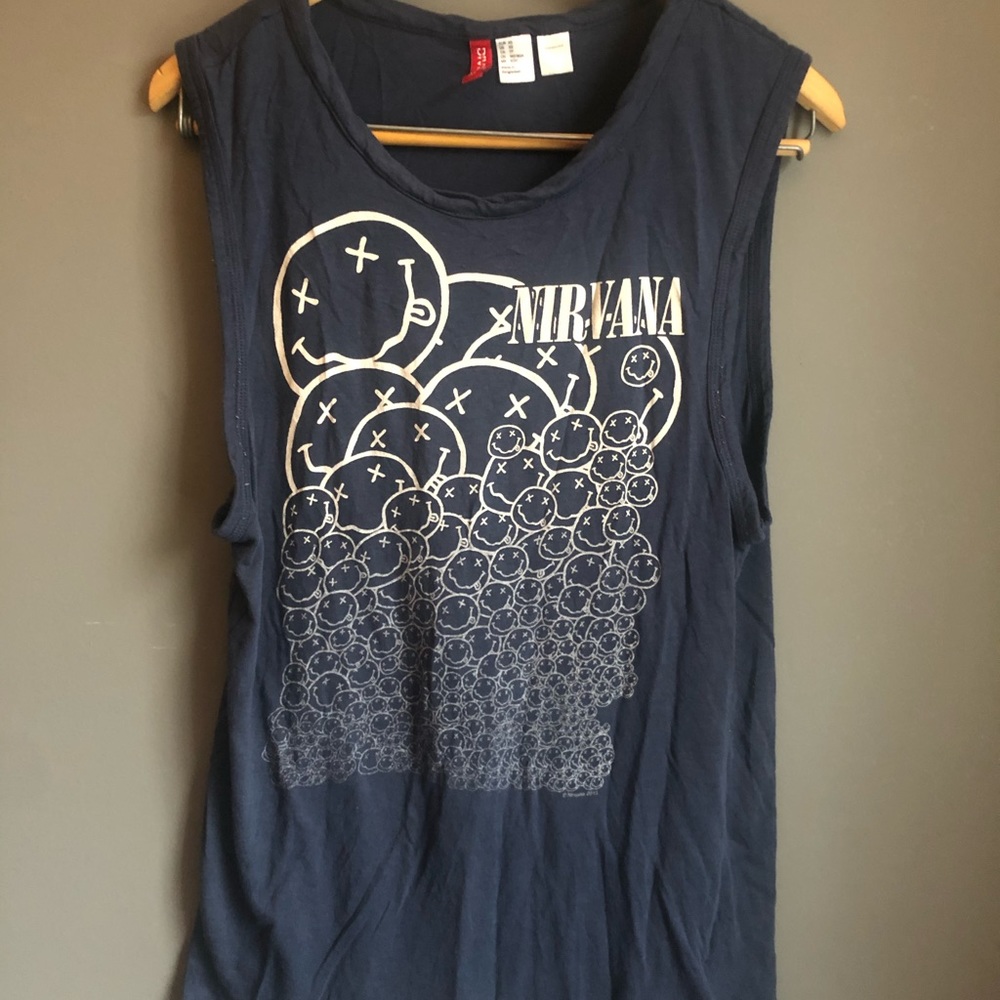 - H&M nirvana tank top